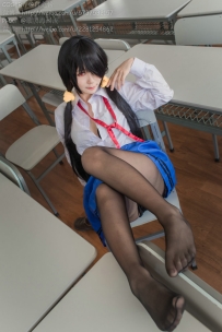 C502126 白金Saki写真 - 制服黑丝 [28P-217MB]